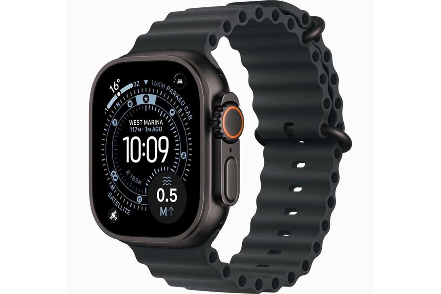 Apple Watch Ultra 3 49 mm Black Ti Black