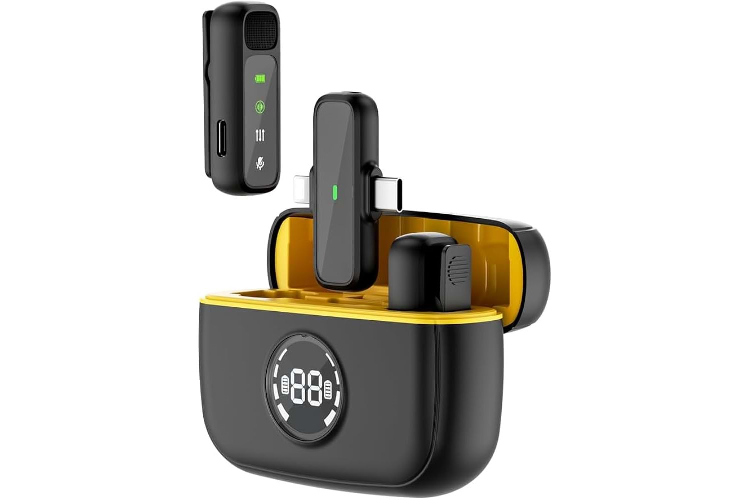 Wiwu WM003 Wireless Microphone Black