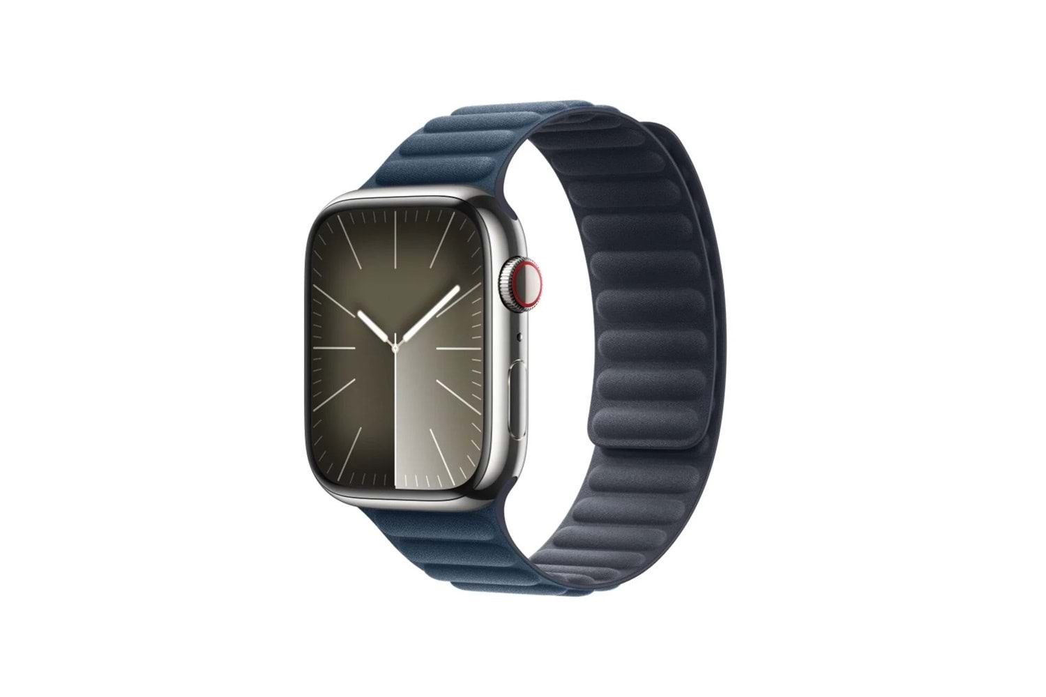 Wiwu WB001 Manyetik Silikon Saat Kordonu iWatch 42/44/45/49 mm Pacific Blue