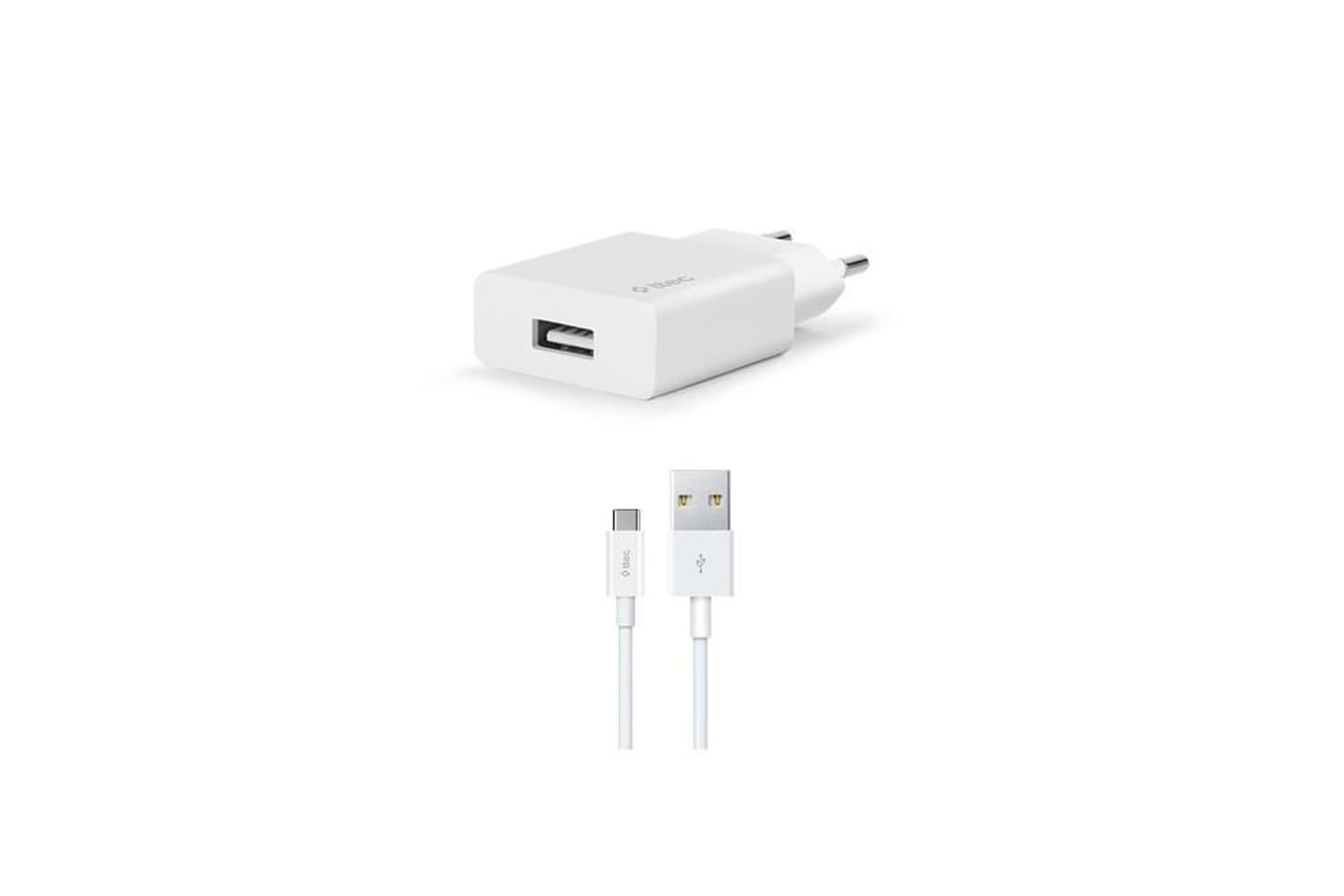 Ttec Smart Charger 2SCS20CB Usb-A to Type-C Şarj Seti Beyaz
