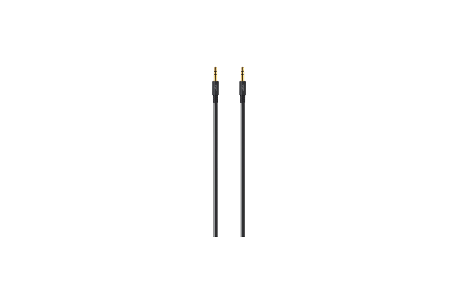 Taks 5ak02s 3.5mm Stereo Ses Kablosu 1 Metre Siyah