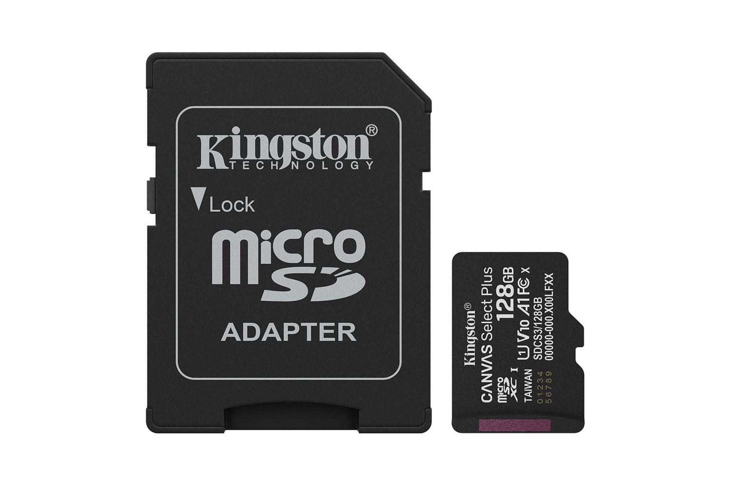 Kingston 128GB Canvas Select Plus microSD Kart
