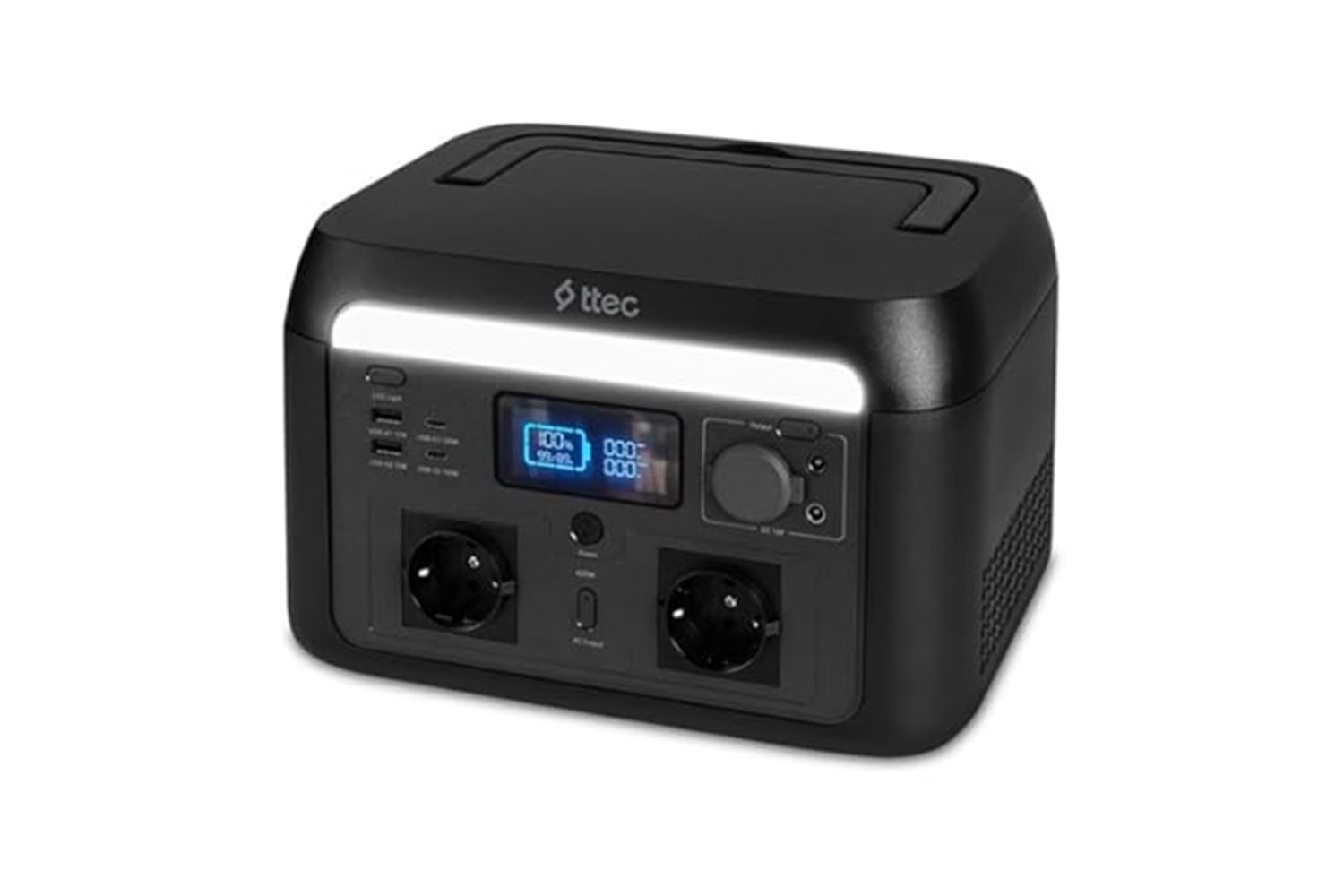 Ttec PowerMax 204,8Wh 300W Taşınabilir Güç İstasyonu