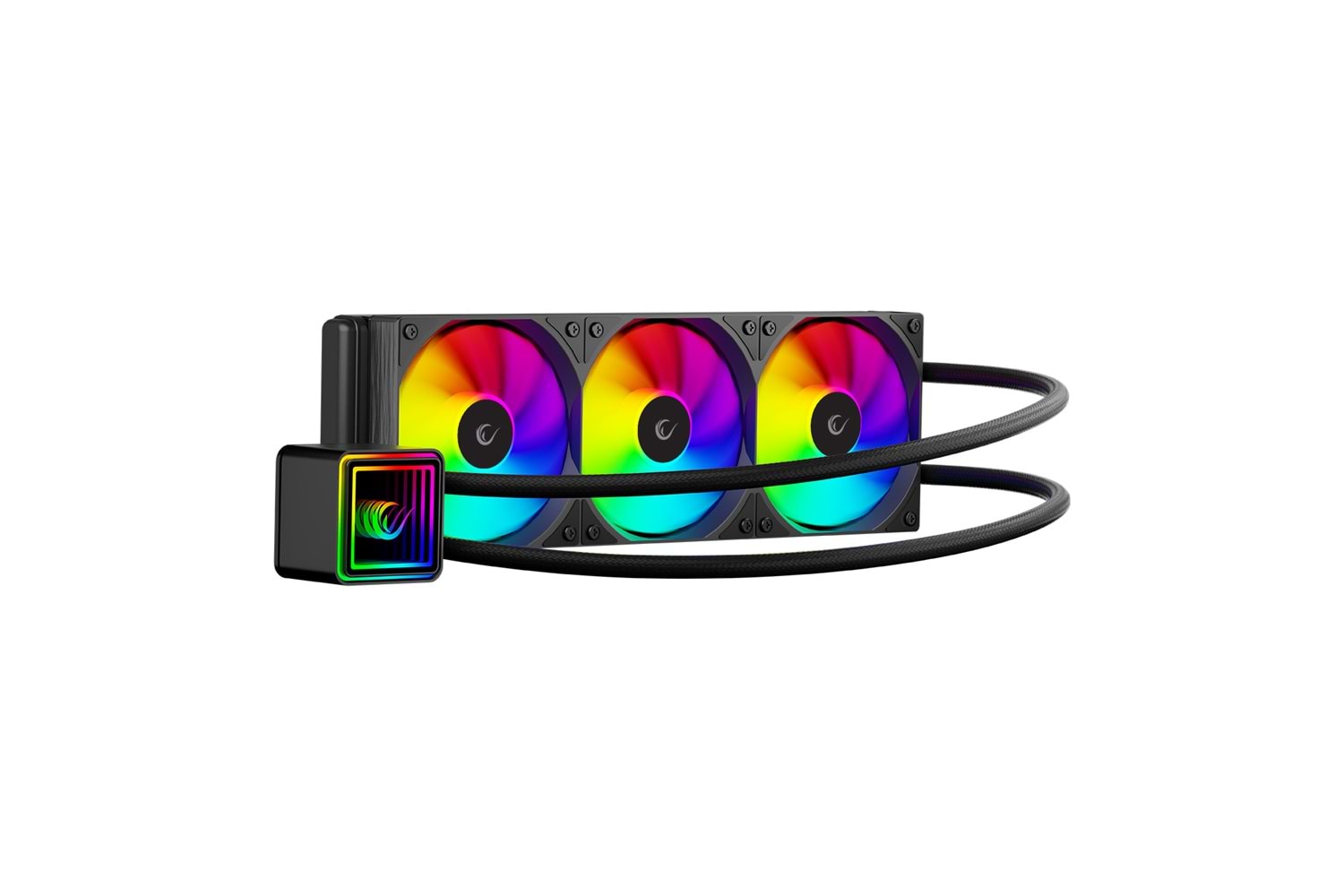 Rampage INFINITE V360 Siyah ARGB LGA1700/1851 / AM5 Uyumlu 360mm Sıvı Soğutmalı CPU Fan