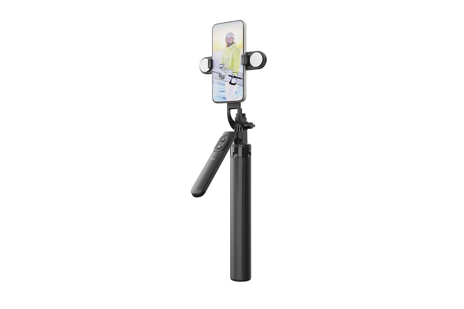 Wiwu Dolgu Işıklı Teleskopik Tripod ve Selfie Stick SE012