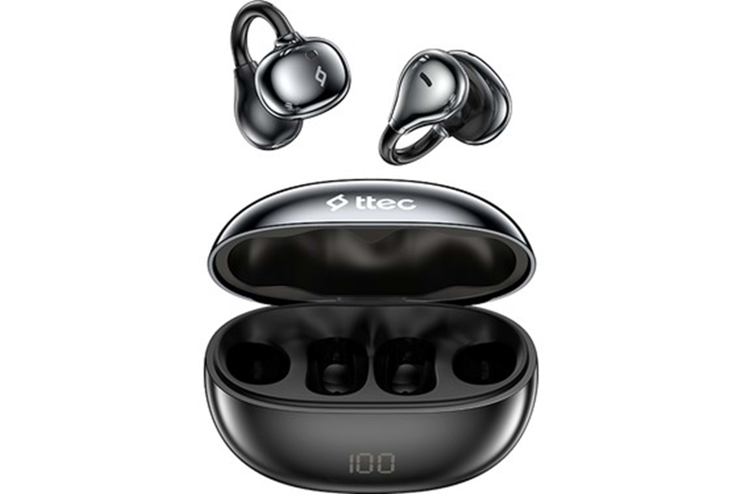 Ttec AirBeat Aura Açık Kulak Tasarımlı Klipsli Kablosuz Bluetooth Kulaklık - 2KM179