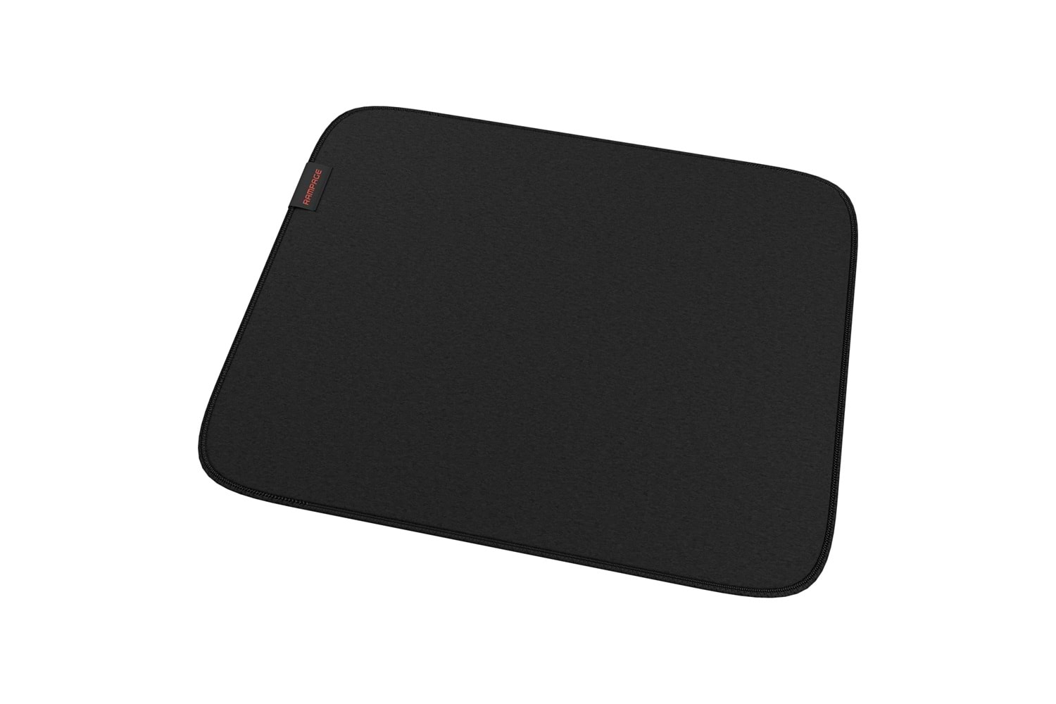 Rampage Pulsar Pro M 350x290x4mm Dikişli Jacquard Kumaş Siyah Gaming Mouse Pad