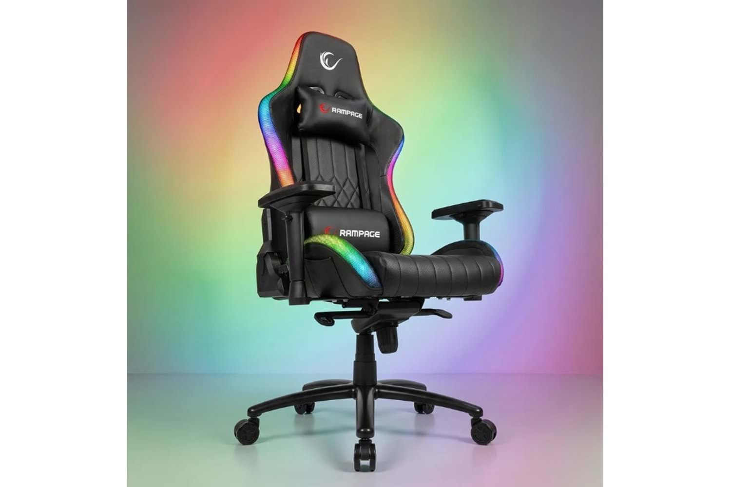 Rampage KL-R13 Void RGB Aydınlatmalı Siyah Oyuncu Koltuğu