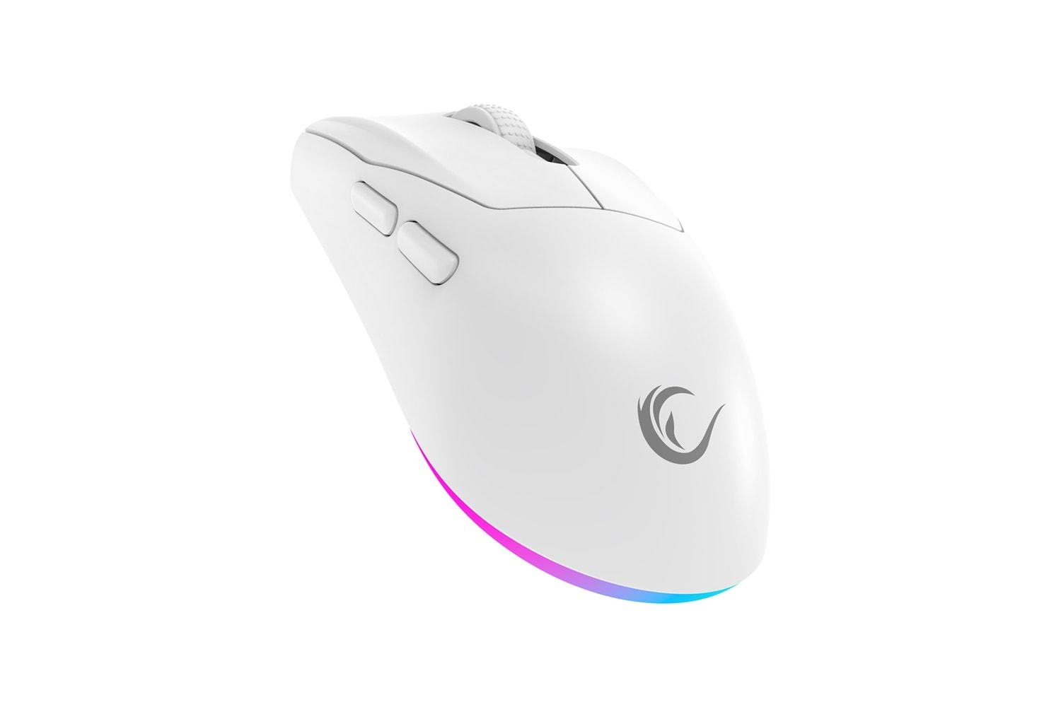 Rampage PROTE M5 PRO Kablosuz Beyaz RGB Ledli Şarjlı 26000 DPI 3395 Sensor Gaming Oyuncu Mouse