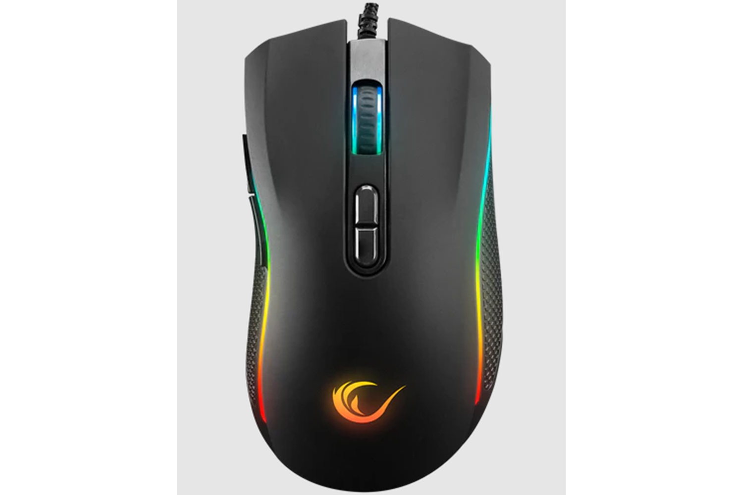 Rampage SMX-R44 V2 Makrolu Siyah 12800 DPI RGB Ledli 80 Million Huano Switch Gaming Oyuncu Mouse