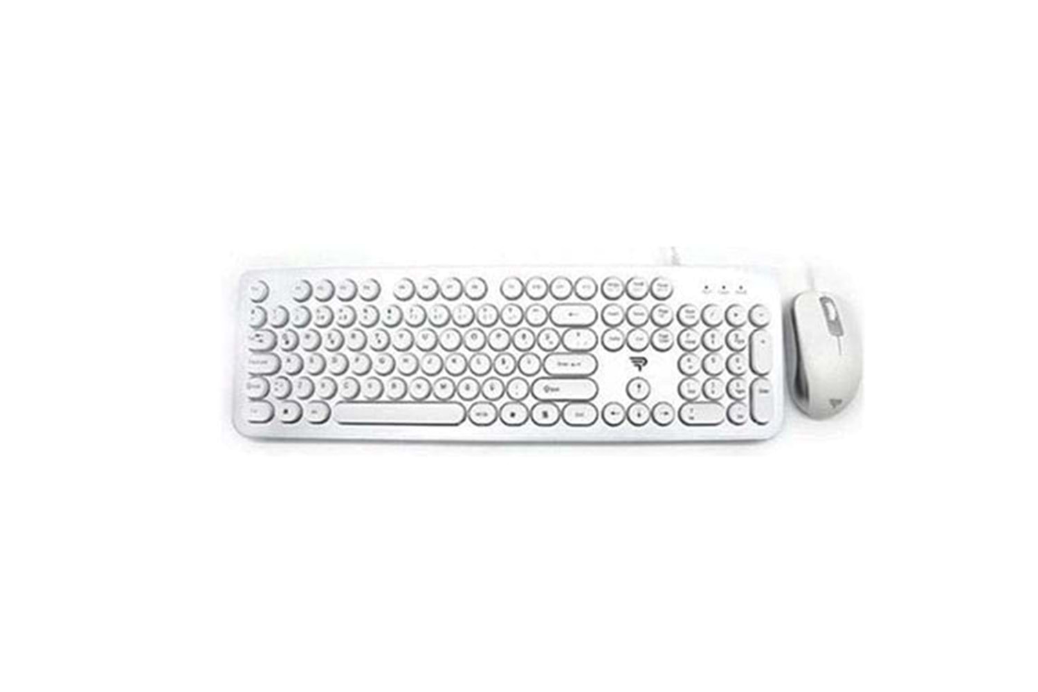 Platoon PL-380 Retro Kablolu Klavye Mouse Seti