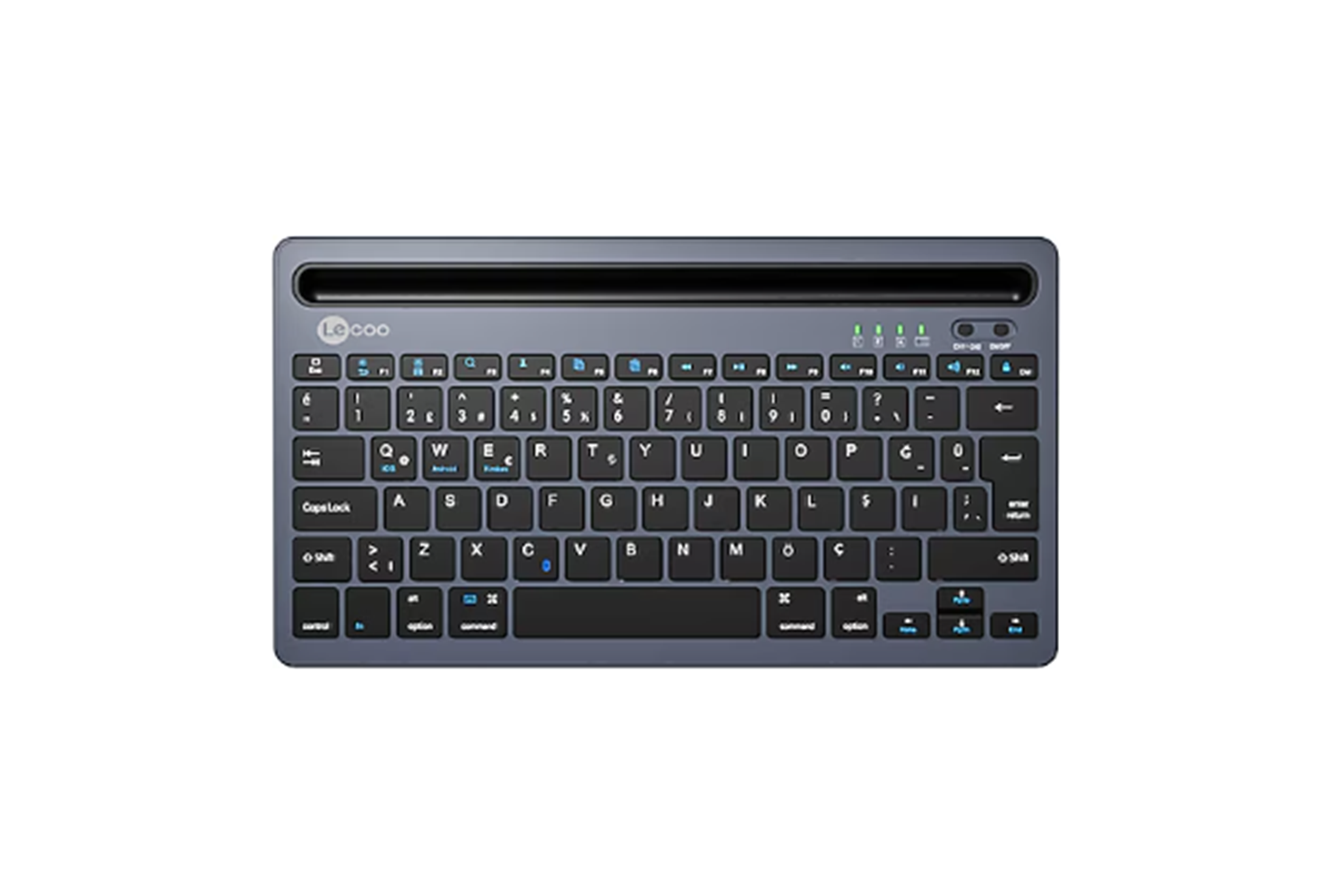 Lecoo BK100 Kablosuz Bluetooth Klavye Siyah