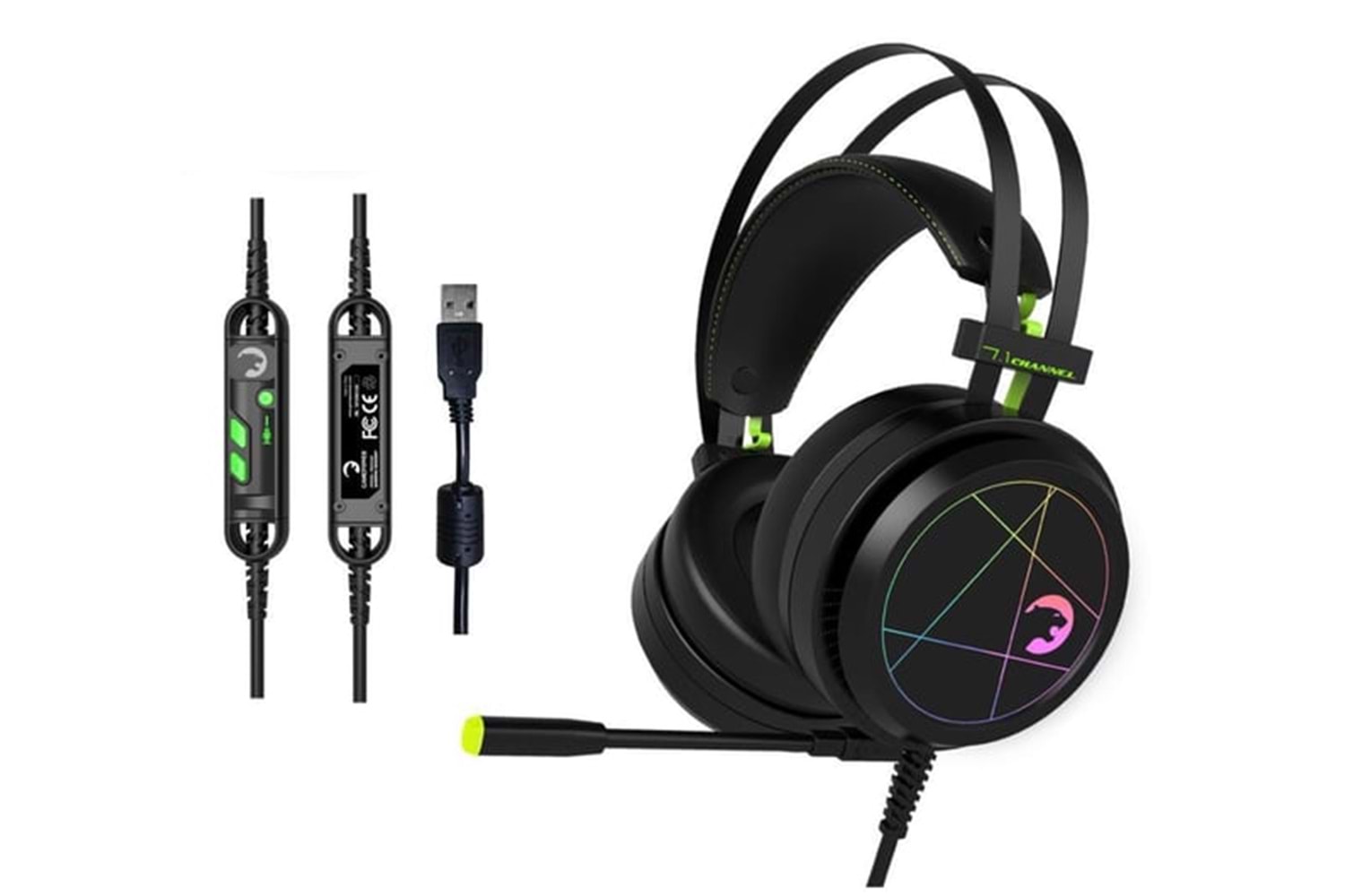GamePower Medusa Rainbow 7.1 Virtual Gaming Kulaklık