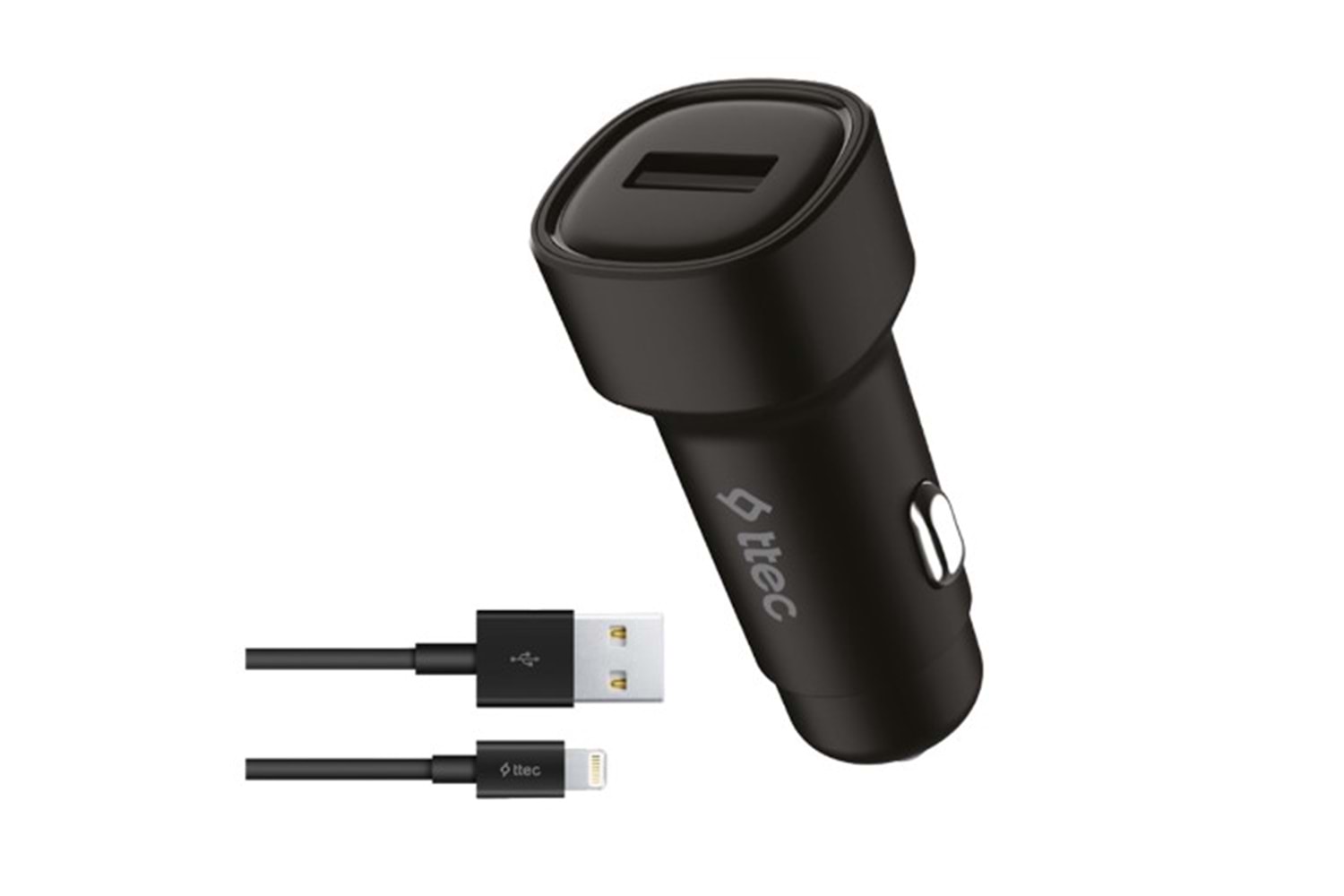 Ttec 2CKS30LS SmartCharger 2.4A Araç Şarj Aleti + Lightning Kablo