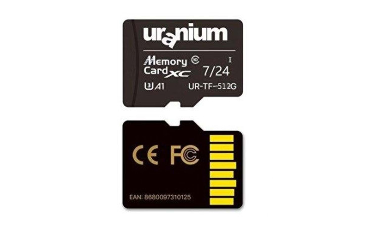 Uranium 7/24 UR-TF-512G Micro SD Hafıza Kartı