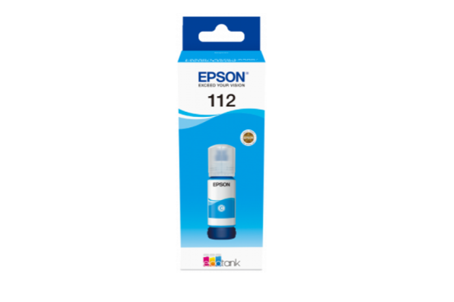 Epson C13T06C24A INK BOTTLE 112 CYAN ECOTANK