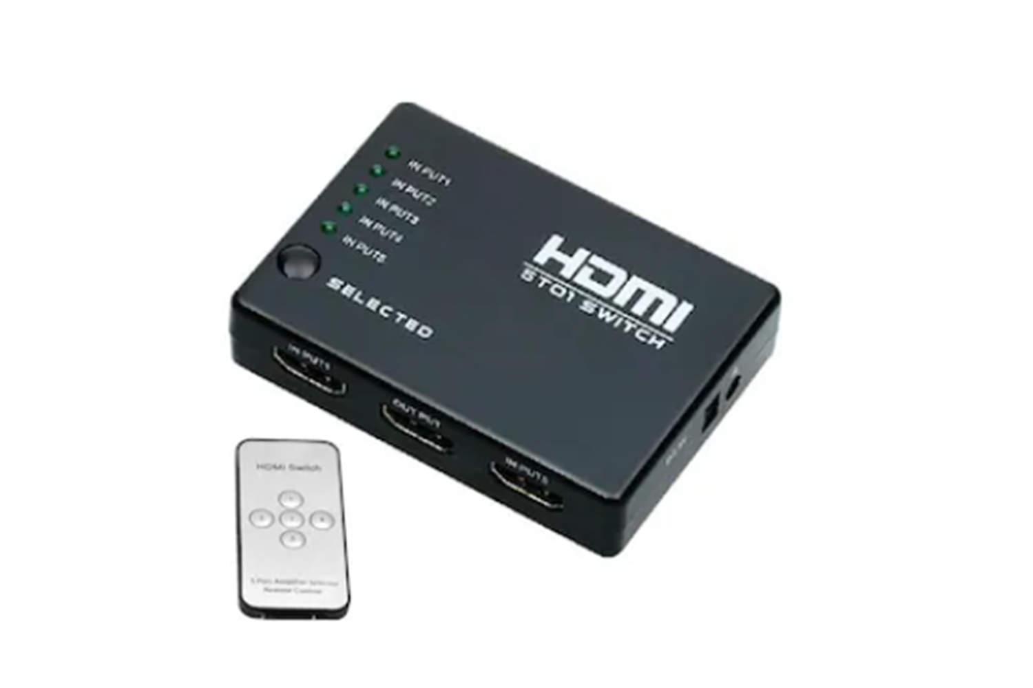 Gplus Sy-501 5 Port Kumandalı Full Hd 1080P Hdmi Switch Çoklayıcı