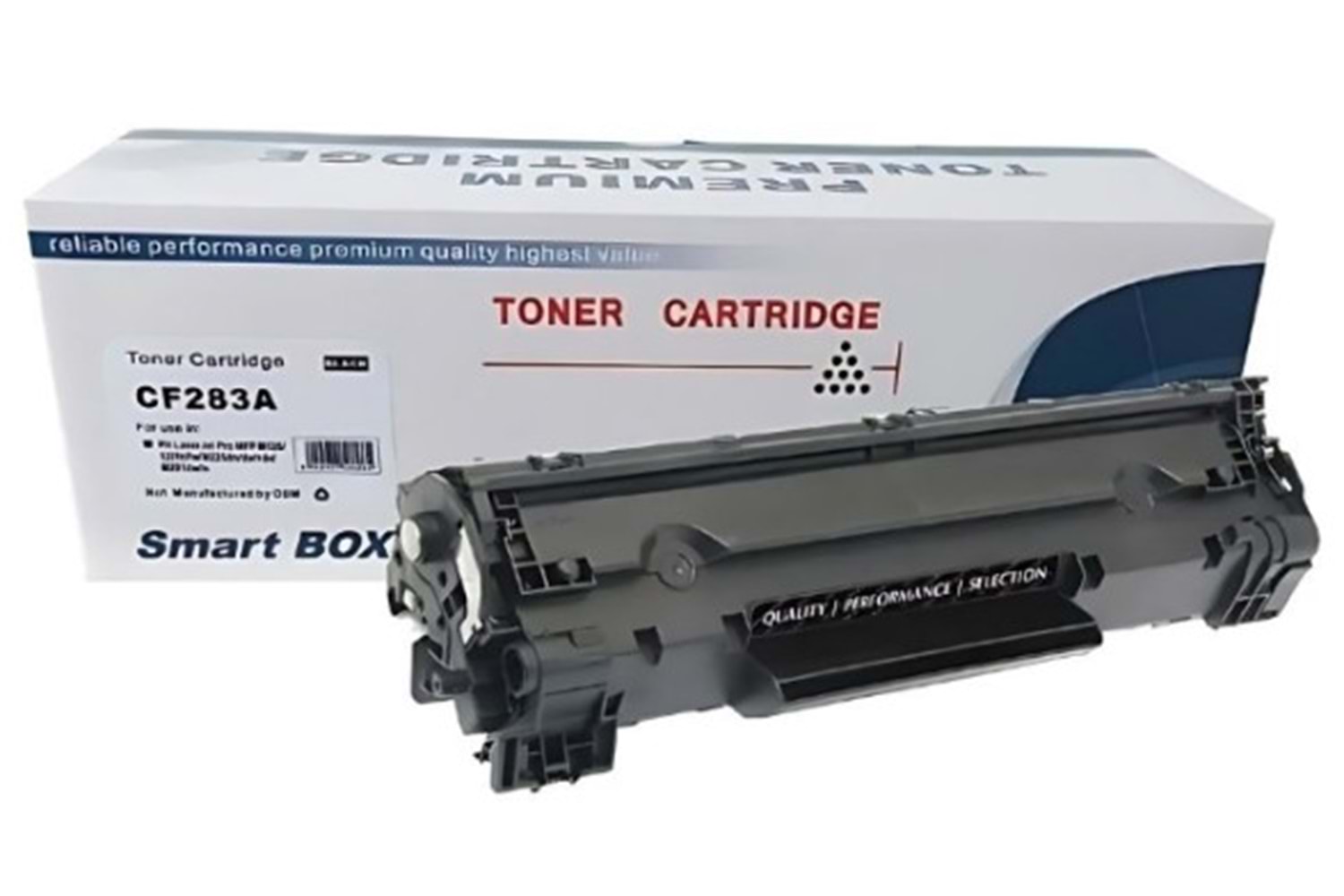 SMARTBOX CF283A/CRG-737 MUADIL SİYAH TONER