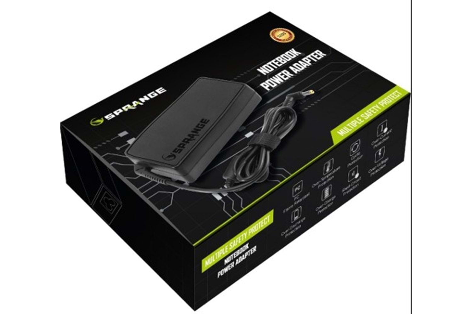 Sprange SR-L30 12V 7A 5.5-2.5mm Laptop Şarj Aleti