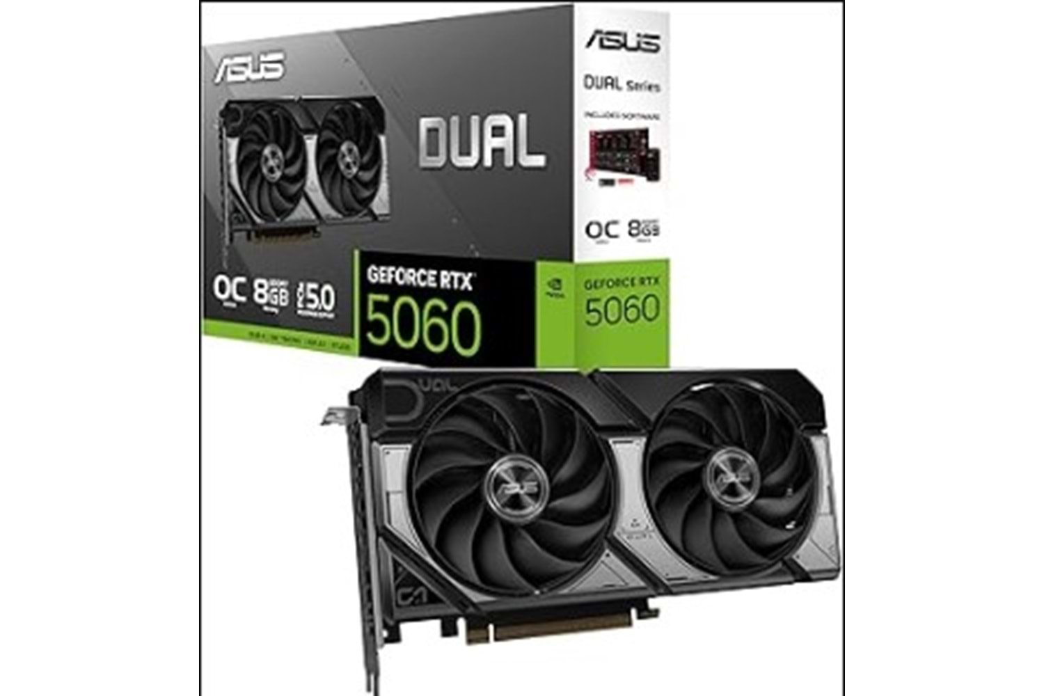 Asus RTX5060 8GB GDDR7 128Bit 3xDP/HDMI DUAL