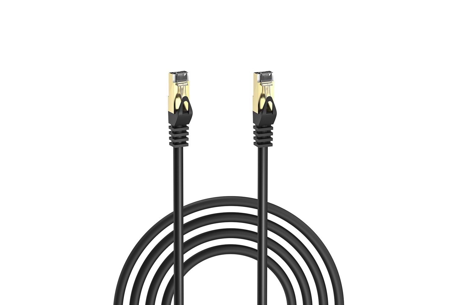 S-link SL-CAT715M 15m Siyah S/FTP CCA CAT7 Gold Uçlu Ağ Bağlantı Kablosu