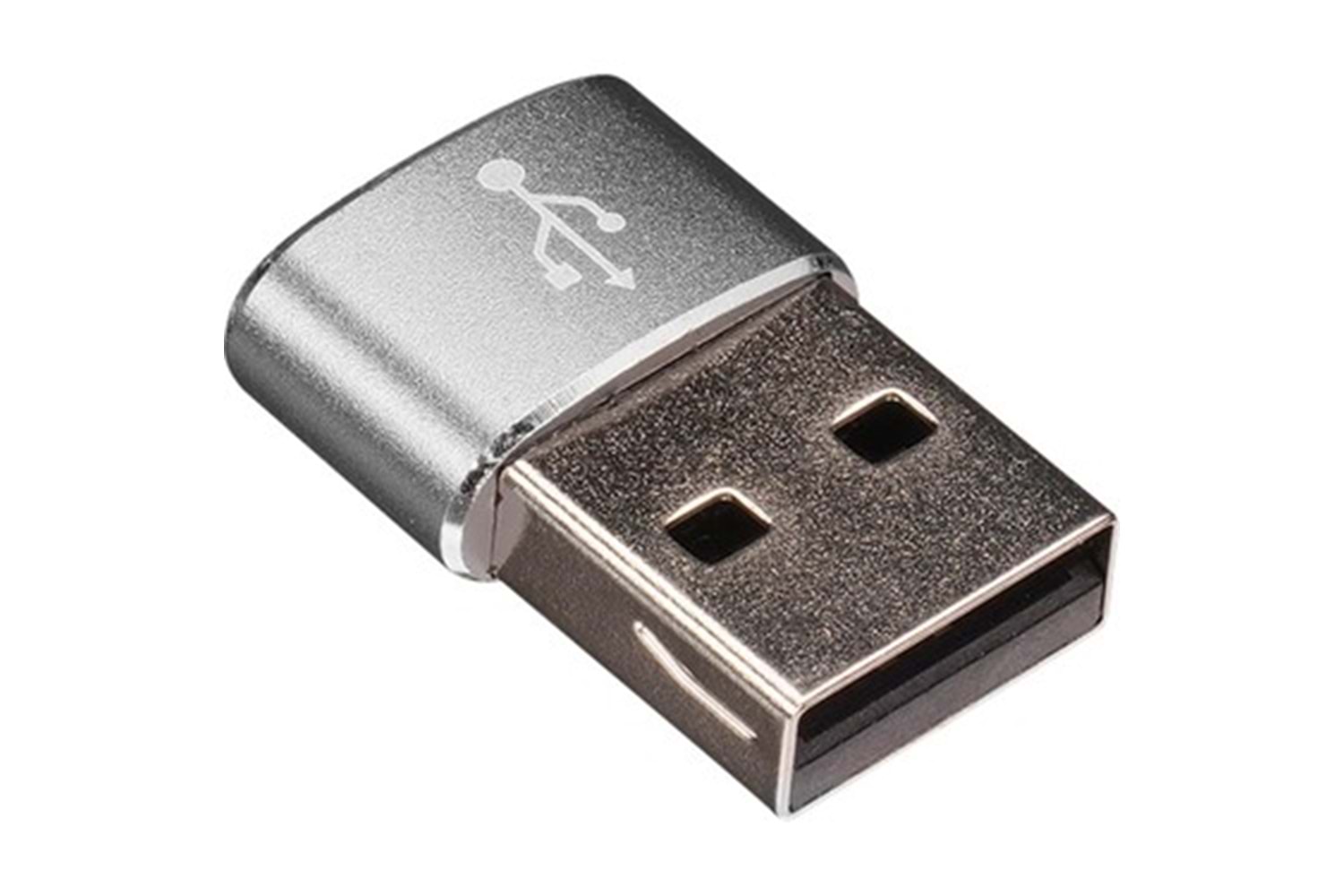 Hytech HY-XO33 Siyah Type C F to USB M Metal Gövdeli OTG Çevirici