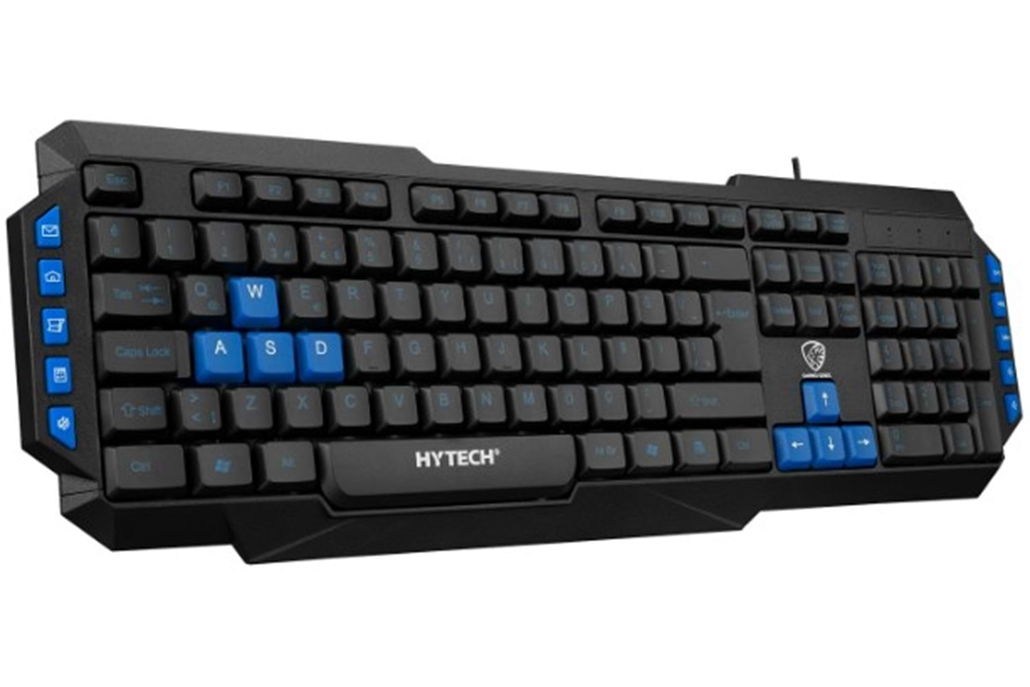 Hytech HYK-46 GAMY Siyah USB Mavi Tuşlu Q Gaming Oyuncu Klavyesi