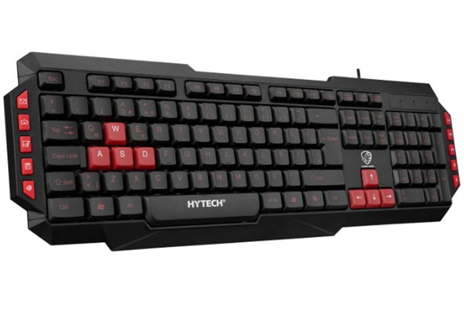 Hytech HYK-46 GAMY Siyah USB Kırmızı Tuşlu Q Gaming Oyuncu Klavyesi