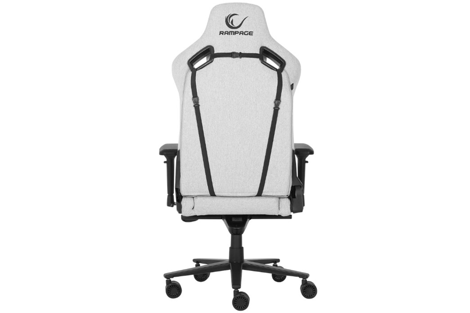 Rampage KL-R21 GRAND SERIES Üst Seviye Terletmez Kumaş Fildişi Gaming Oyuncu Koltuğu