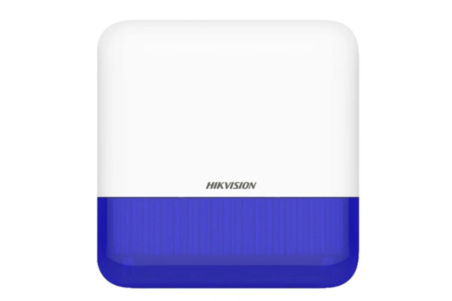 Hikvision DS-PS1-E-WE Kablosuz Harici Ortam Siren, Mavi
