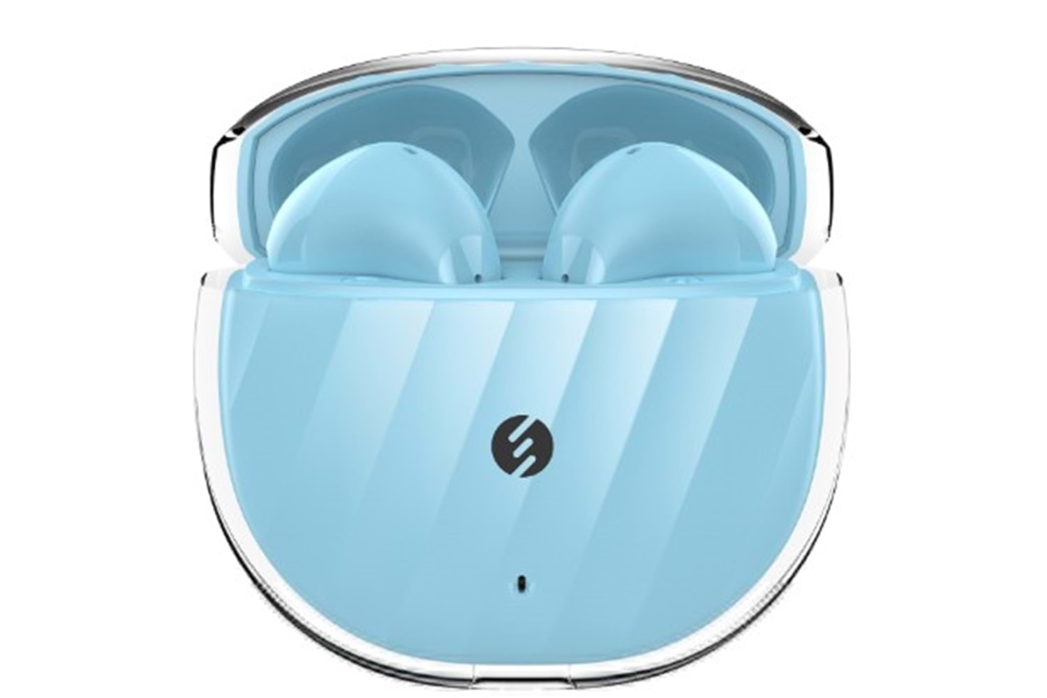 S-link Harmony X1 Mavi 4 Mikrofonlu ENC Bluetooth V5.4 TWS Gerçek Kablosuz Kulaklık