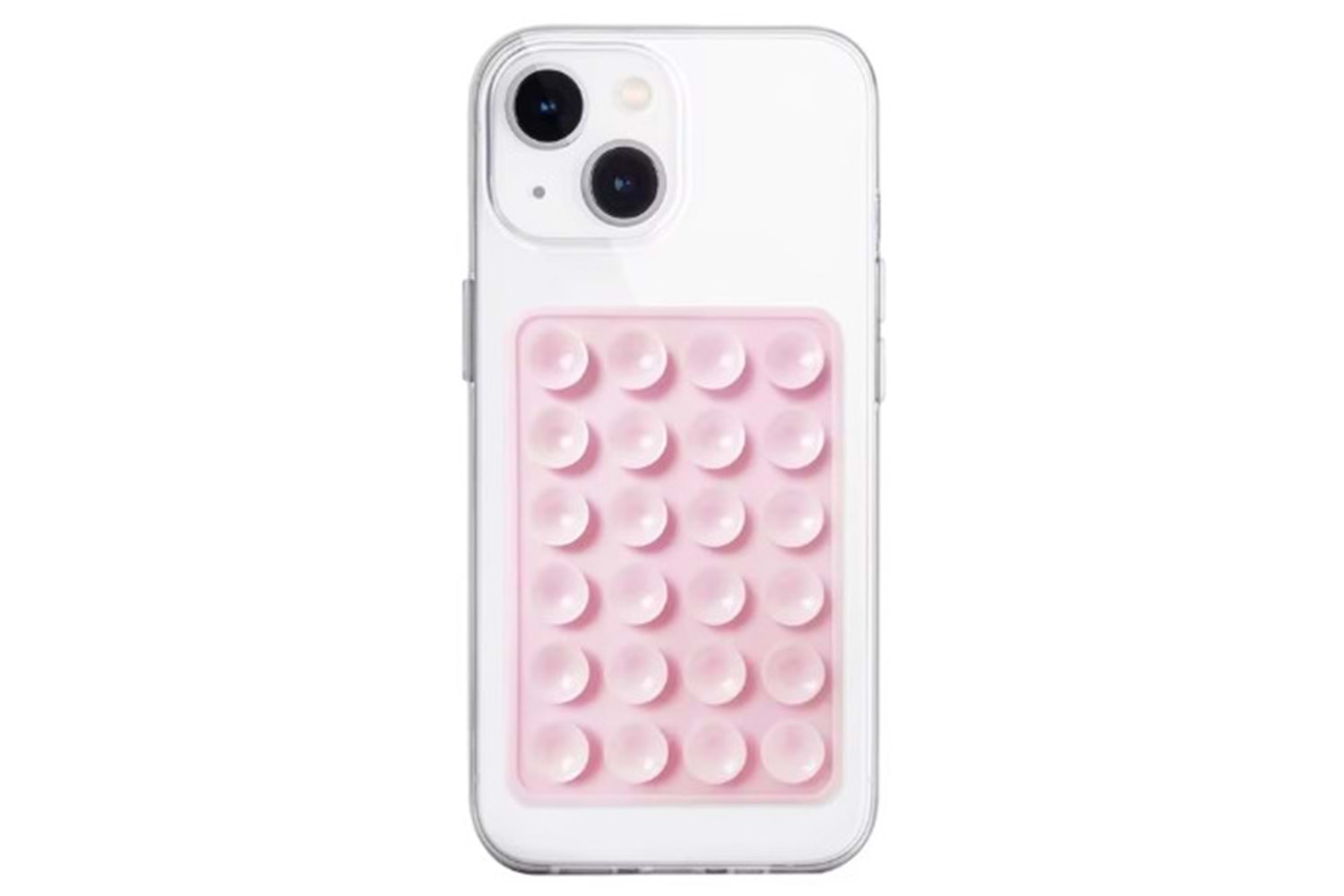 Addison ADS-XH18 Silikon Vakumlu Telefon Tutucu Pembe