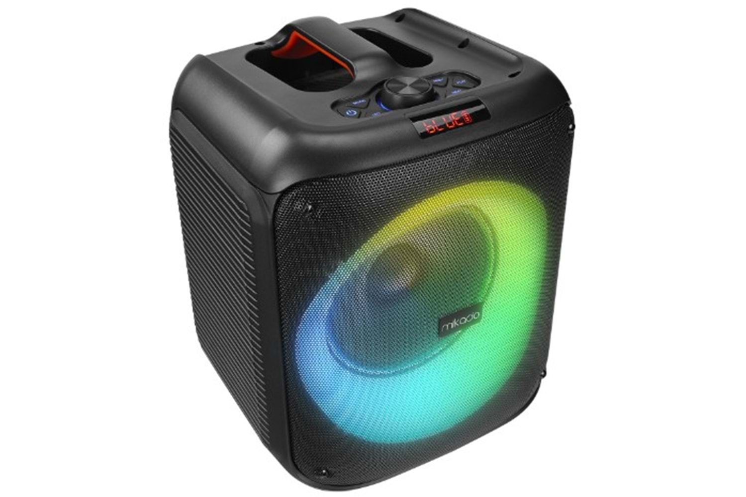 Mikado MD-BT51 BOMBIX 60W BT/USB/TF/TWS Led Işıklı Kafa Mikrofonlu Toplantı-Parti Hoparlörü