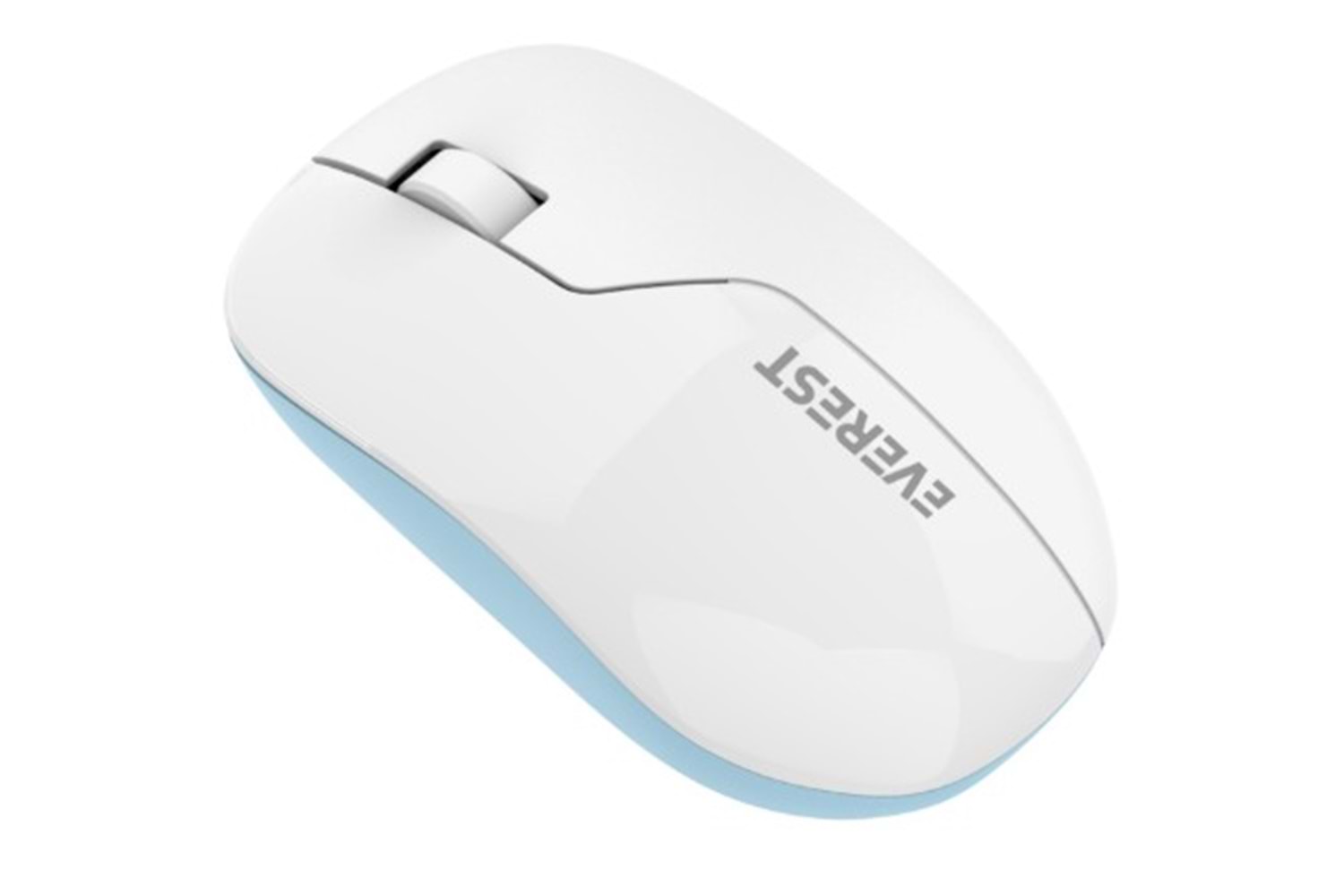 Everest SMW-973 Usb Beyaz/Mavi 2.4Ghz Kablosuz Mouse