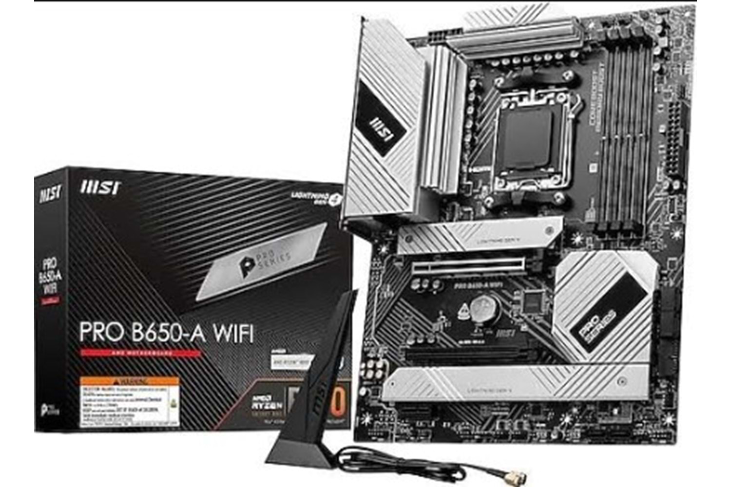MSI PRO B650-A AM5 Wi-Fi DDR5 7600mhz Anakart