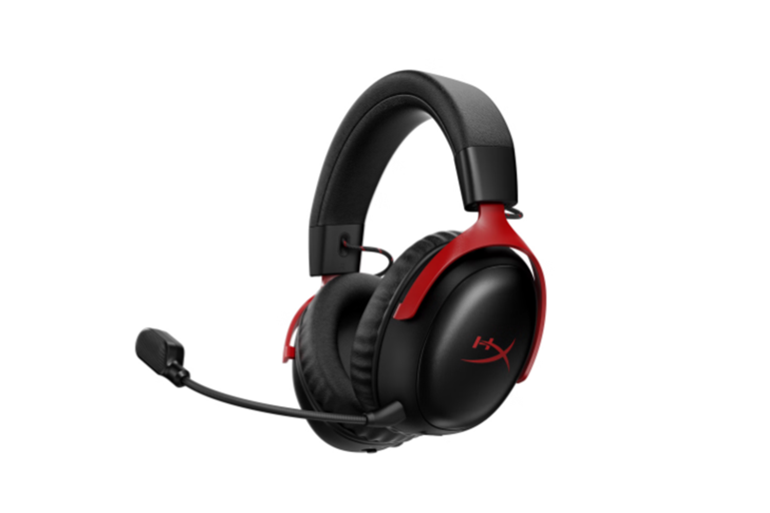 HyperX Cloud III S Wireless - Oyun Kulaklığı (Siyah-Kırmızı) - Uzamsal Ses Özellikli Üstün Kablosuz Ses