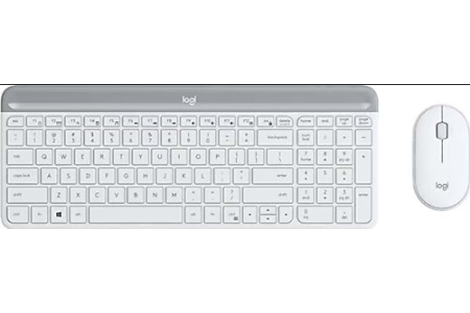 Logitech MK470 Kablosuz Klavye & Mouse Seti Beyaz