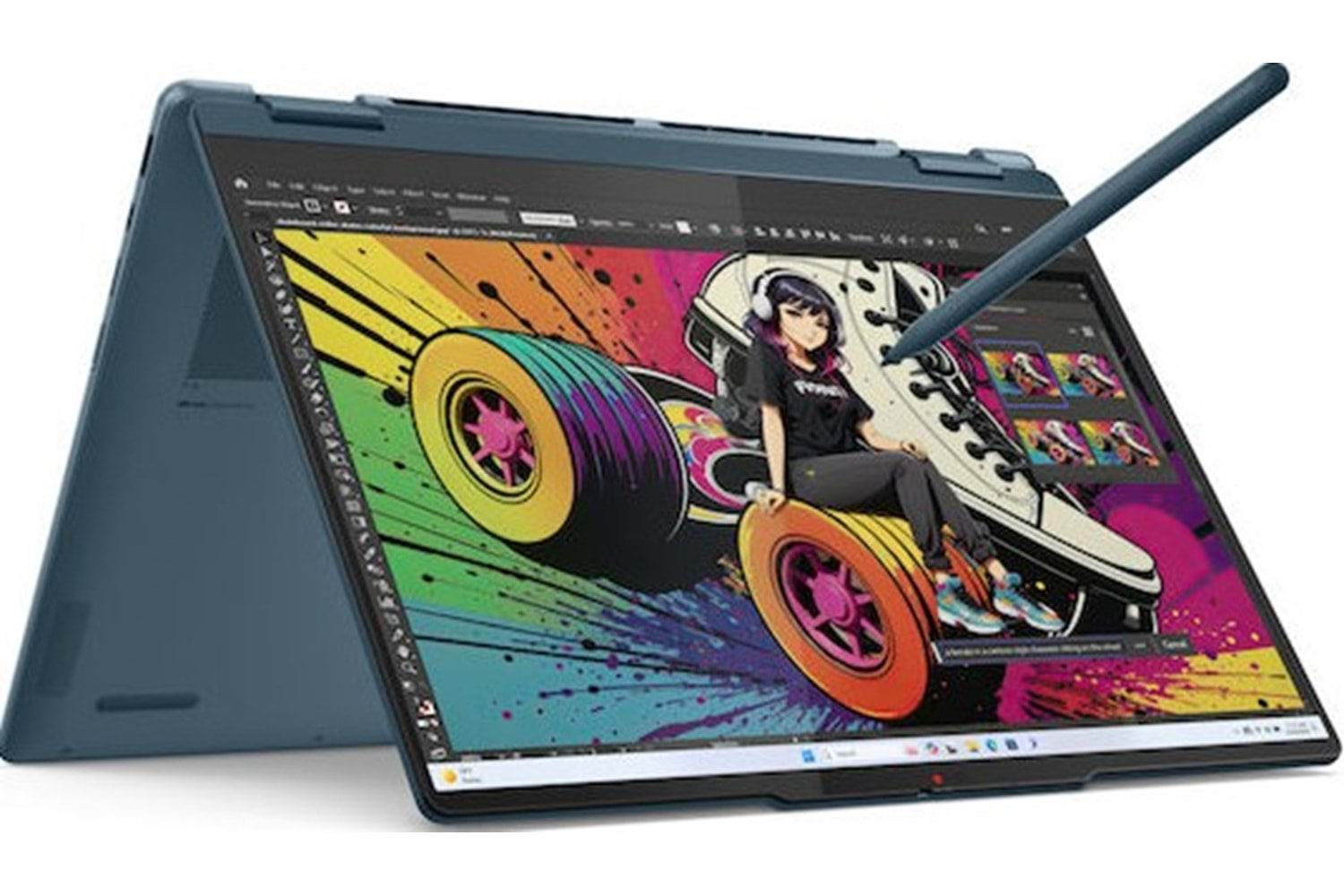 Lenovo Yoga 7 2-in-1 14AKP10 AMD Ryzen AI 7 350 DDR5 24 GB RAM 1TB SSD 14'' 2.8K OLED Copilot Win11