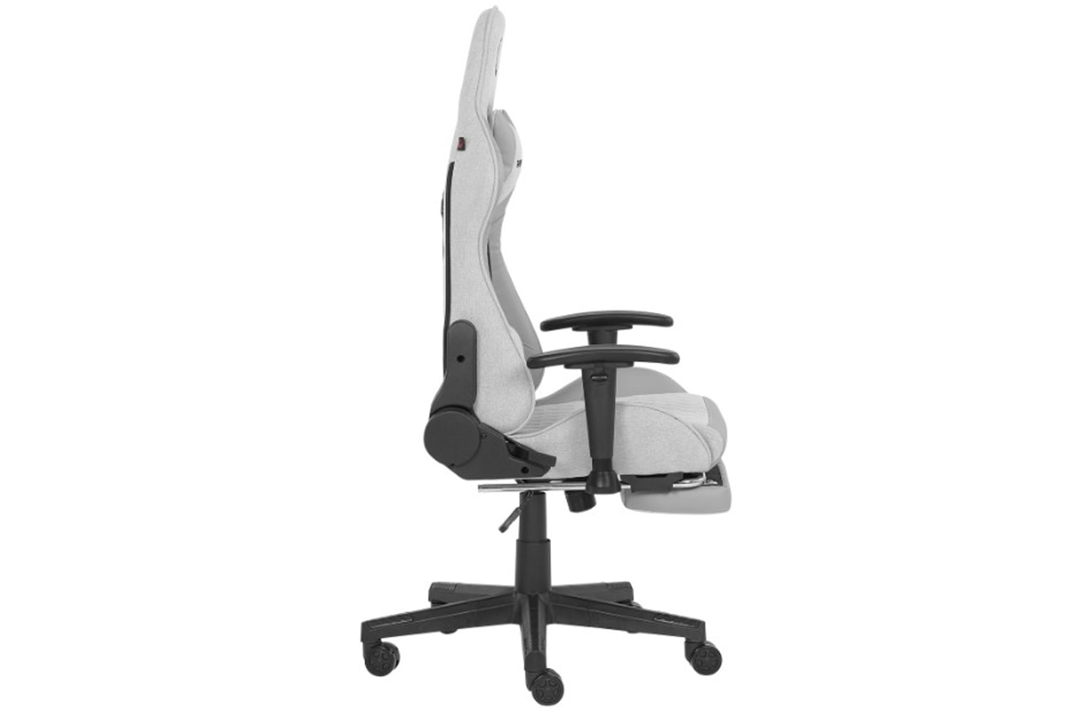 Rampage KL-R27 Elemental Ayak Dayama Yerli Terletmez Kumaş Gri / Karbon Gaming Oyuncu Koltuğu