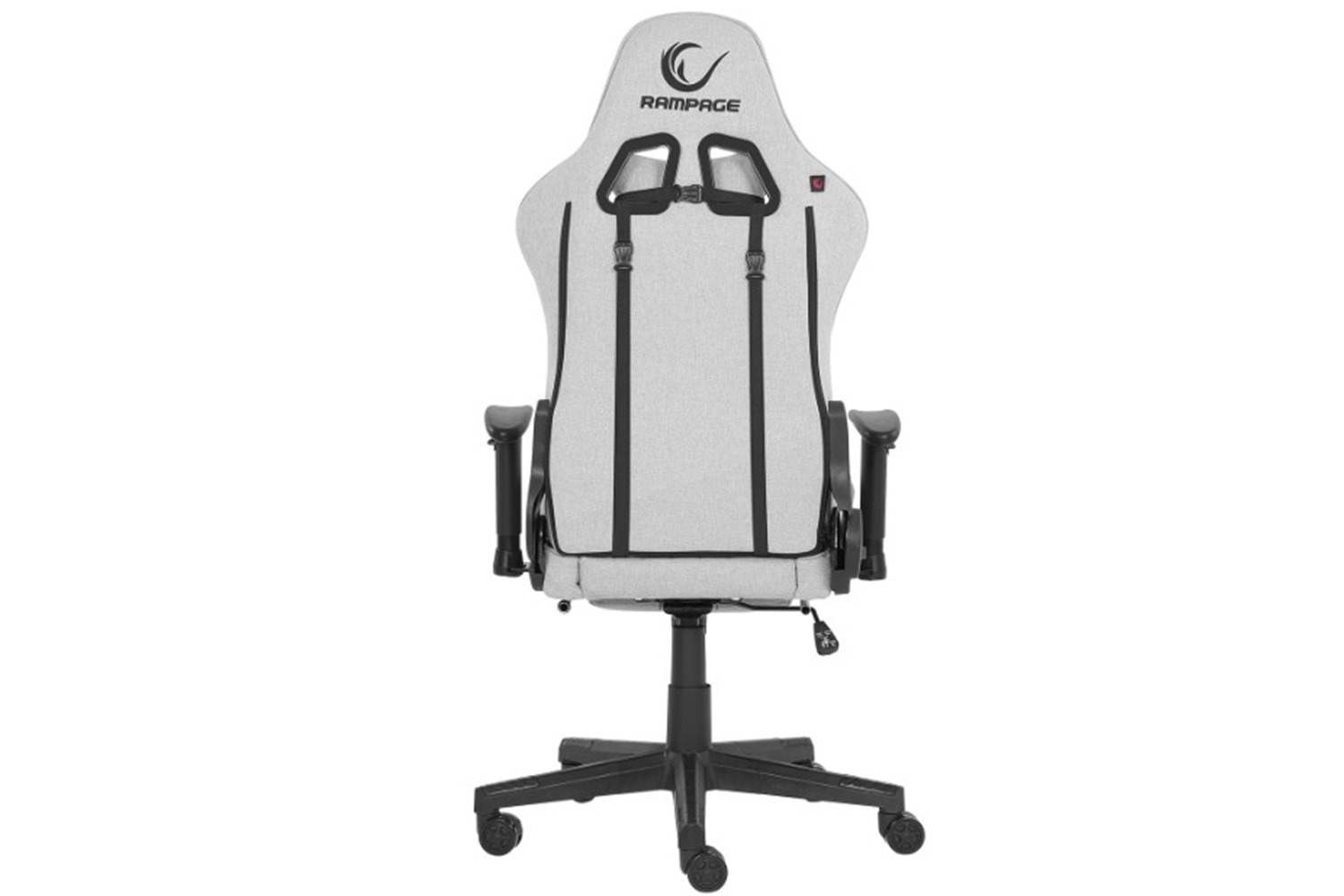 Rampage KL-R27 Elemental Ayak Dayama Yerli Terletmez Kumaş Gri / Karbon Gaming Oyuncu Koltuğu