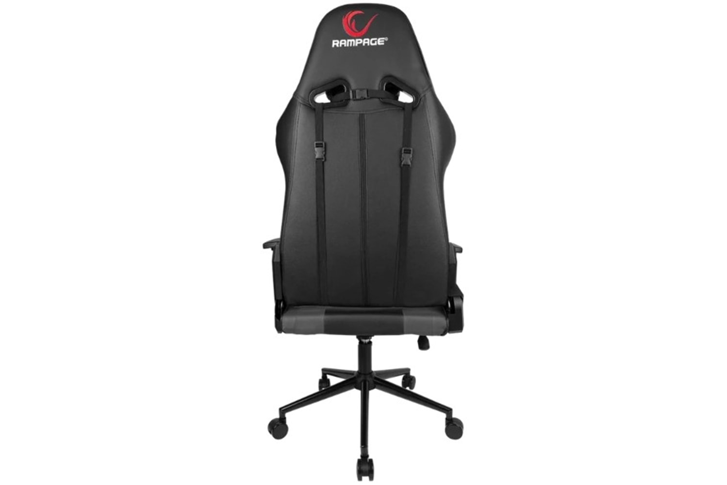 Rampage KL-R56 3D Kol,Tam Dökme Süngerli Siyah/Gri Oyuncu Koltuğu