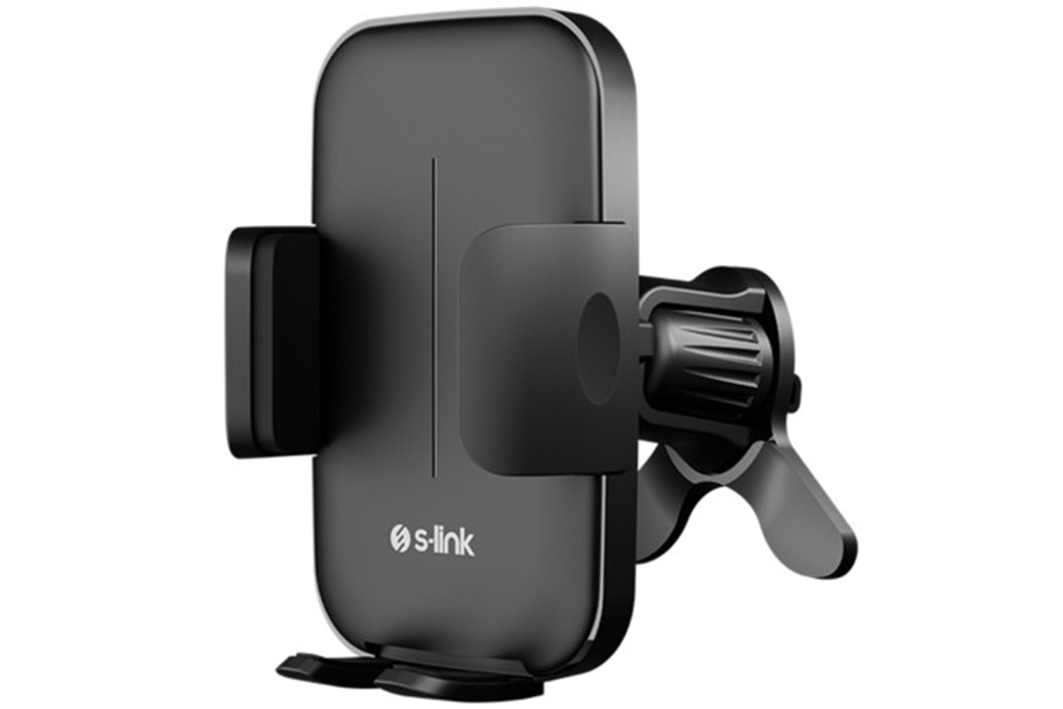 S-link SL-AT89 Universal Ayarlanabilir Siyah Klima Izgara Üzeri Araç Telefon Tutucu