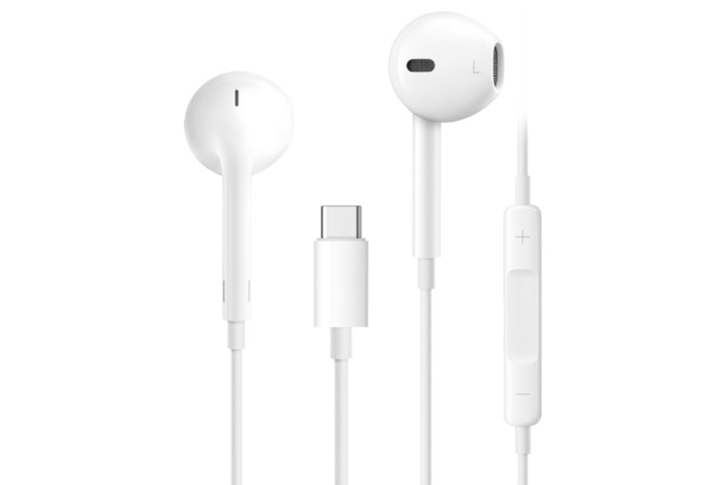 S-link SL-TPK01 TypeC Telefon Uyumlu Beyaz Kulak İçi Mikrofonlu Kulaklık