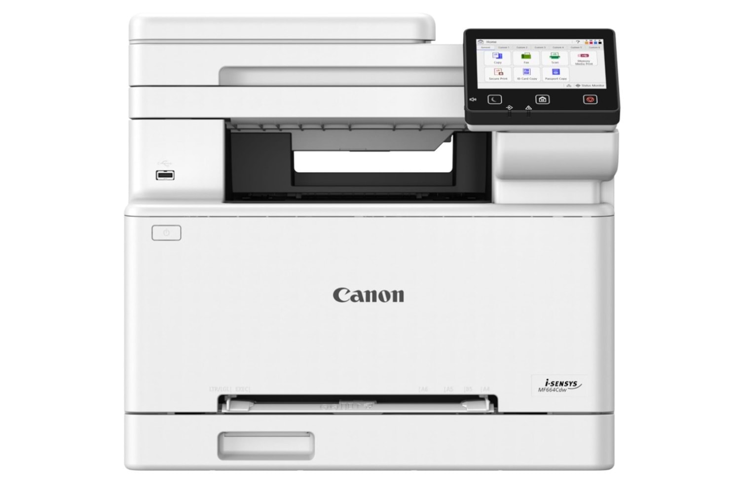 Canon i-Sensys MF664CDW Wi-Fi + Tarayıcı + Fotokopi Renkli Çok Fonksiyonlu Lazer Yazıcı