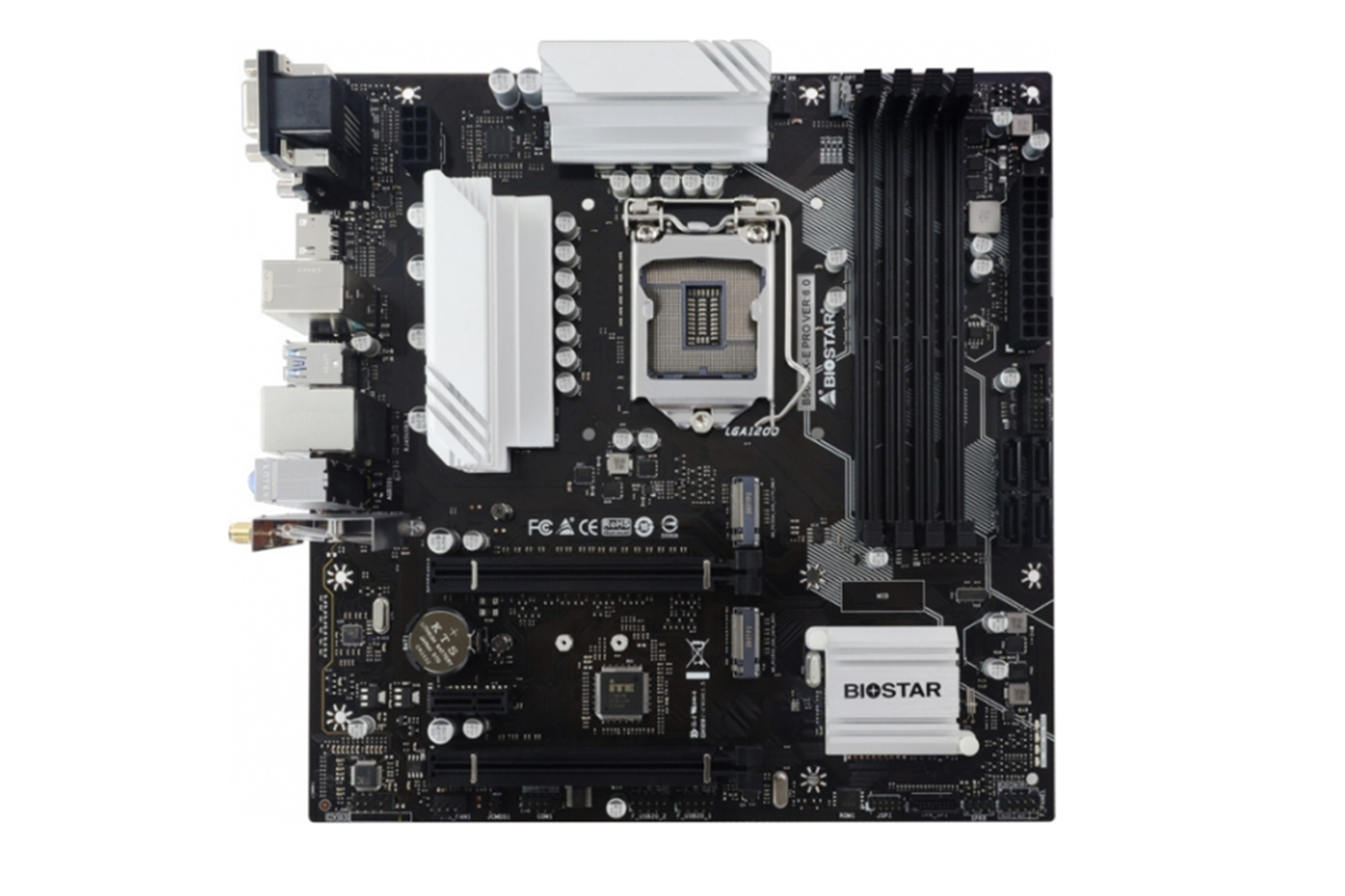 Biostar B560MX/E PRO DDR4 4000(OC) S+V+GL 1200p mATX ANAKART