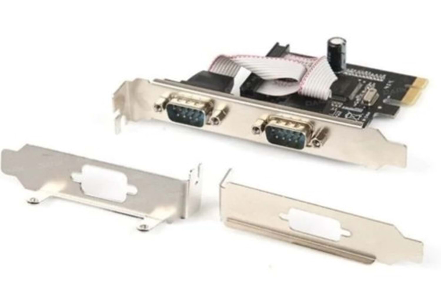 Dark Rs232 2 Port Seri Bağlantı Pcı Express X1 Kart DK AC PERS232