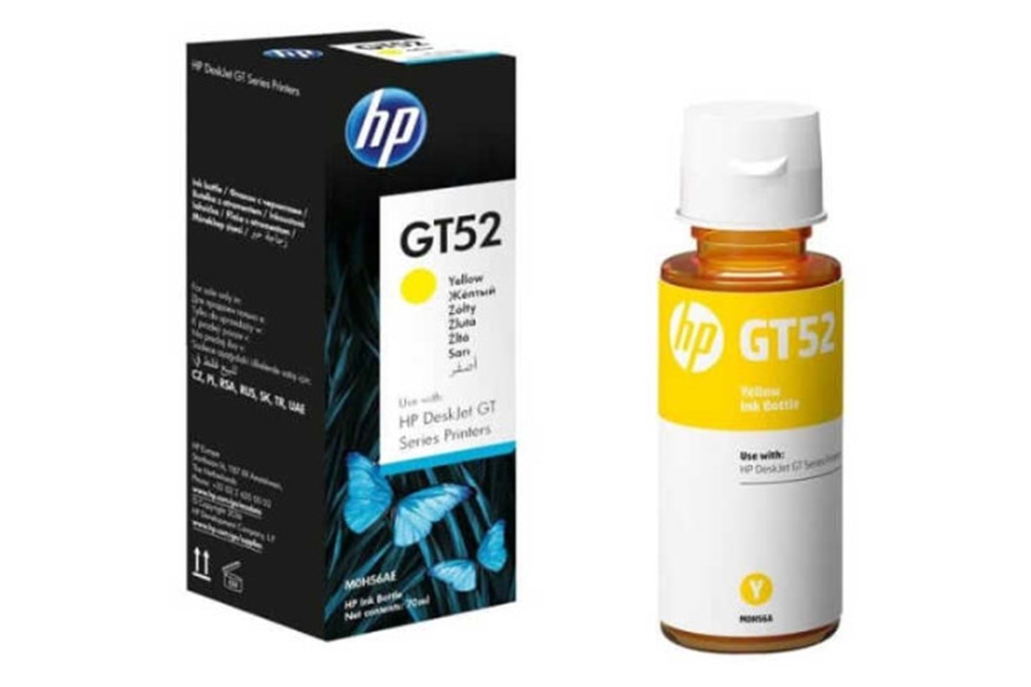 Hp Kartuş Gt52 Yellow