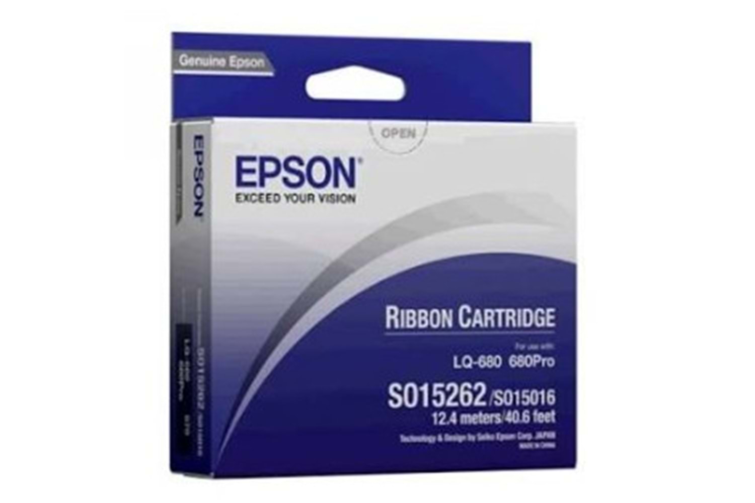 Epson S015262 Black Orijinal Ribbon Cartridge