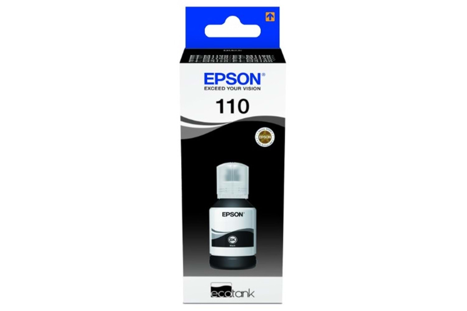 Epson 110 Siyah Orjinal Şişe Mürekkep Kartuş