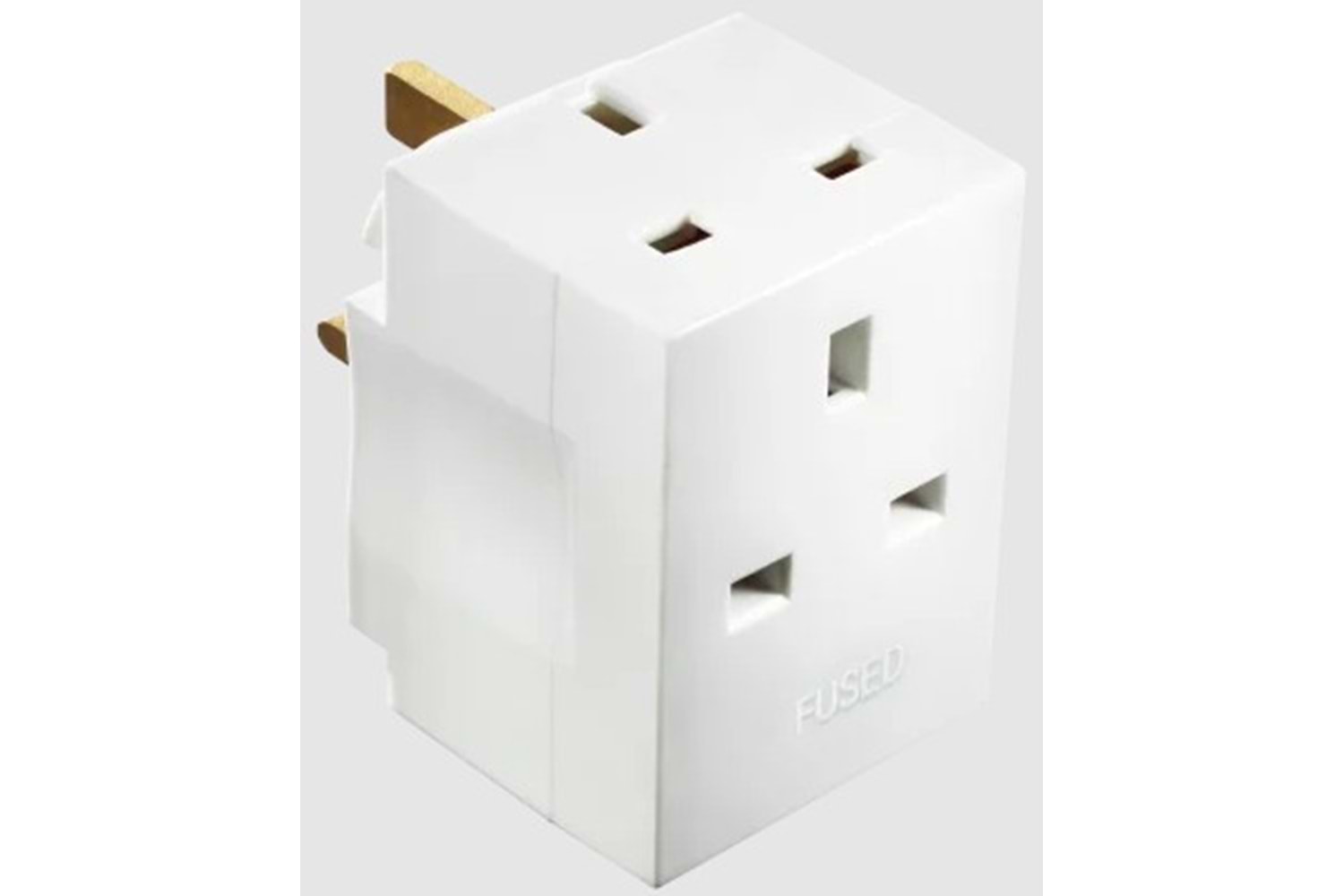 Masterplug Msf3-01 3'lü Sigortalı Priz Adaptörü